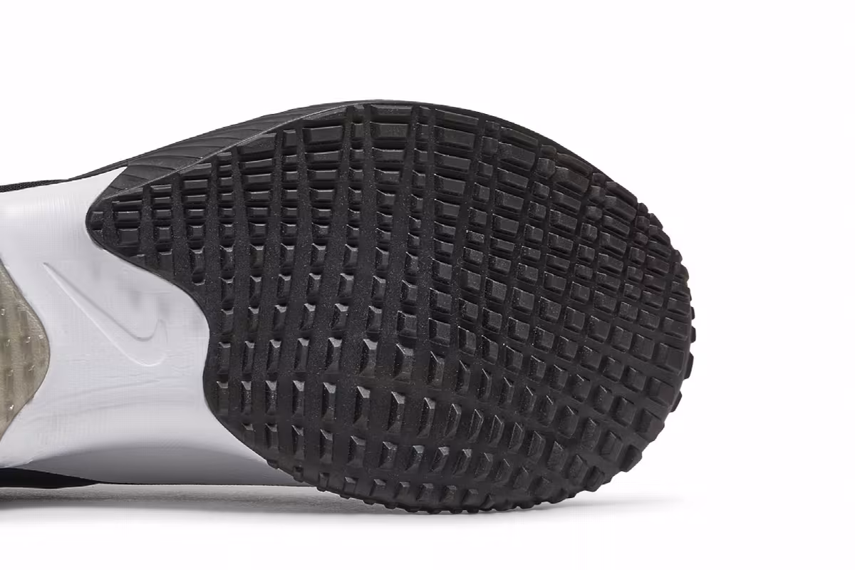 Nike Force Zoom Trout LTD TF Black White, view 6