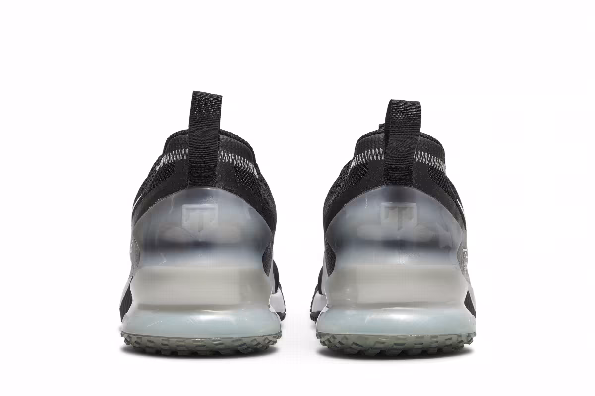 Nike Force Zoom Trout LTD TF Black White, view 7