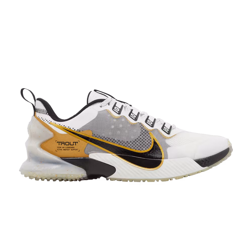 Nike Force Zoom Trout LTD TF White Metallic Gold