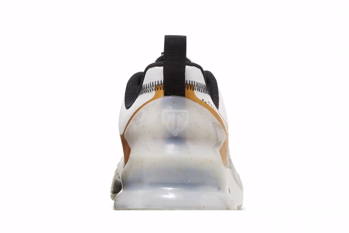 Nike Force Zoom Trout LTD TF White Metallic Gold, view 8