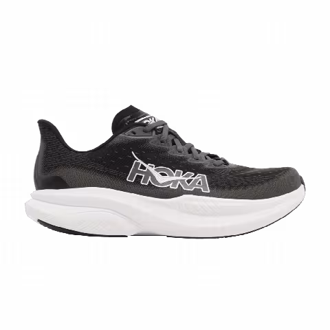 HOKA Mach 6 Wide 'Black White'