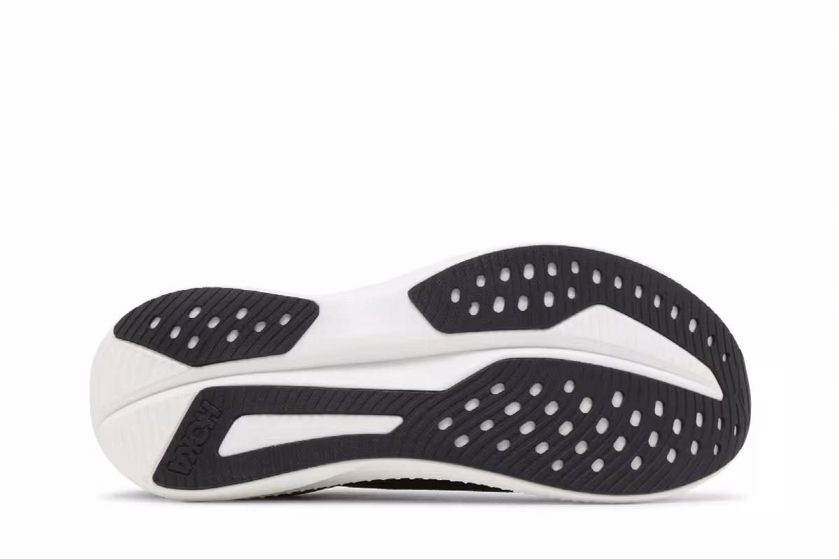 HOKA Mach 6 Wide Black White, view 5