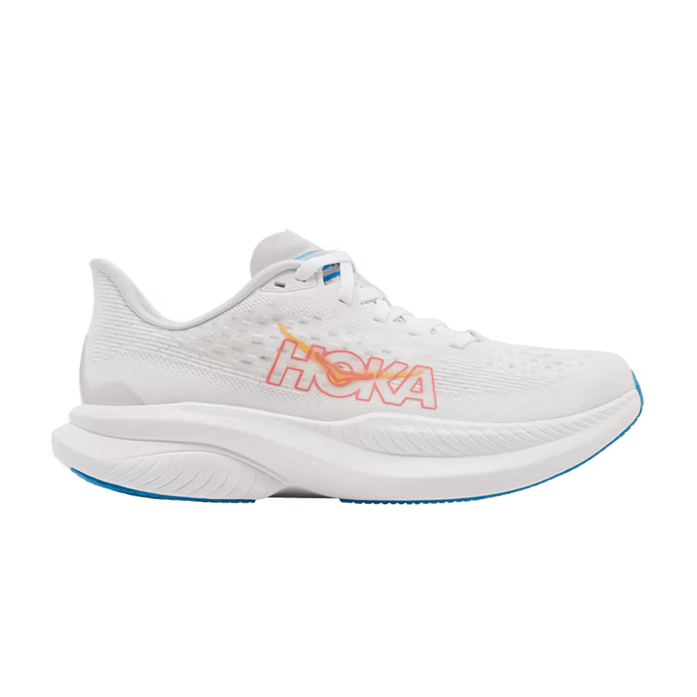 HOKA Women's Mach 6 White Nimbus Cloud