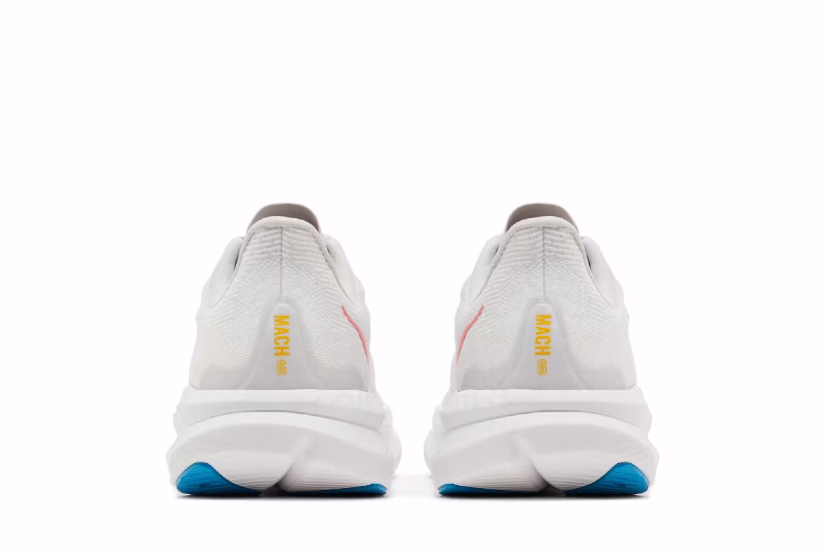 HOKA Women's Mach 6 White Nimbus Cloud, view 7