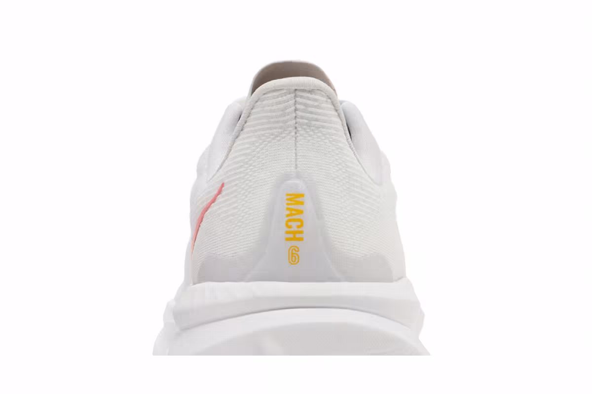HOKA Women's Mach 6 White Nimbus Cloud, view 8