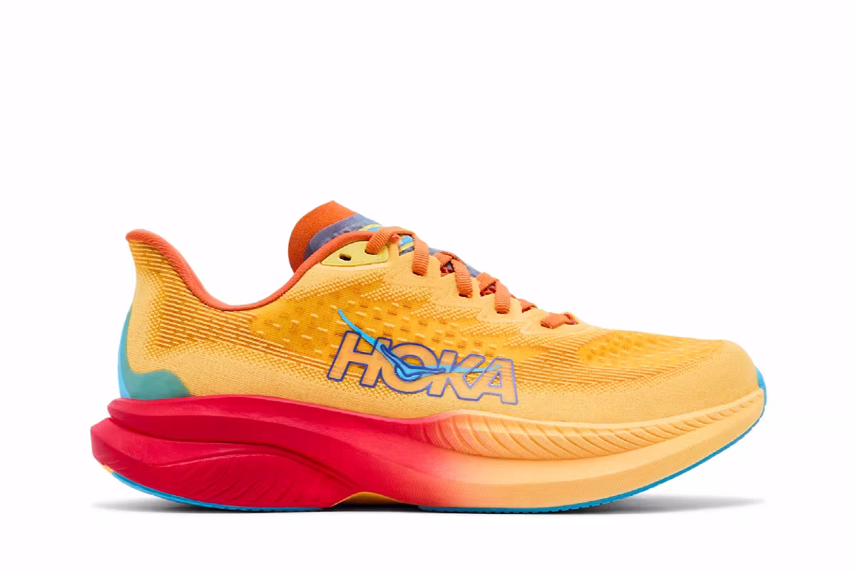 HOKA Mach 6 Poppy Squash, view 2