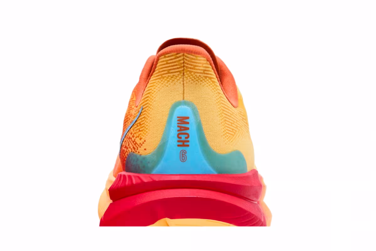 HOKA Mach 6 Poppy Squash, view 8