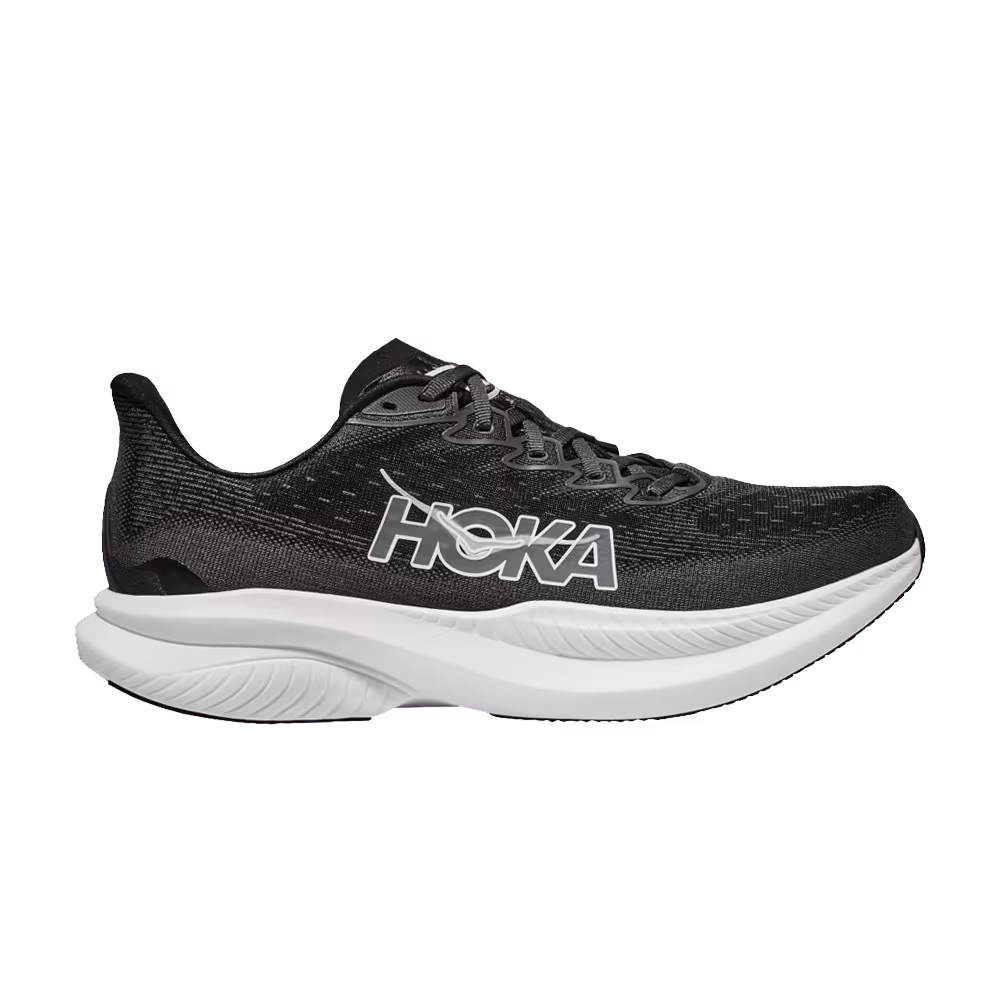 HOKA Mach 6 Black White