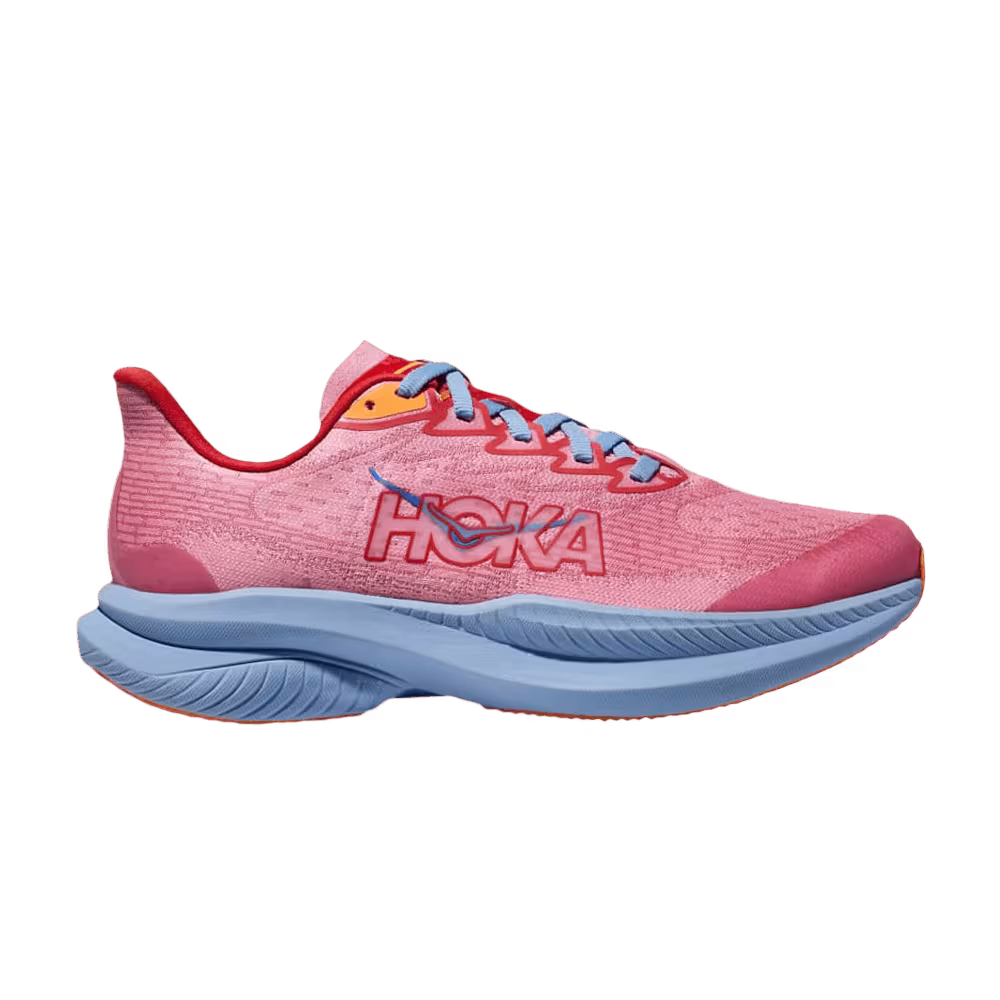 HOKA Mach 6 Kids Peony Cerise