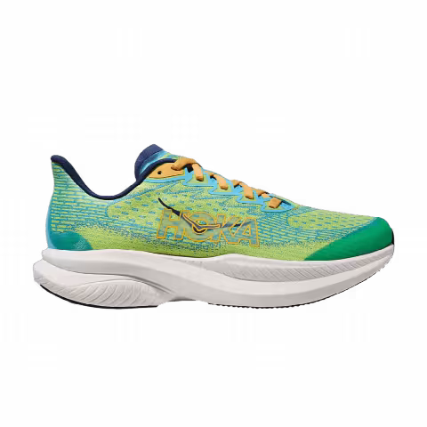 HOKA Mach 6 Kids 'Lettuce Bellwether Blue'