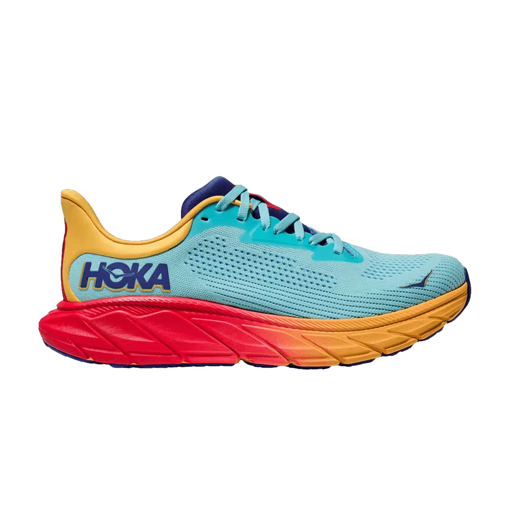 HOKA Arahi 7 2E Wide Cloudless Poppy