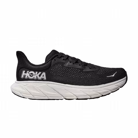 HOKA Arahi 7 'Black White'