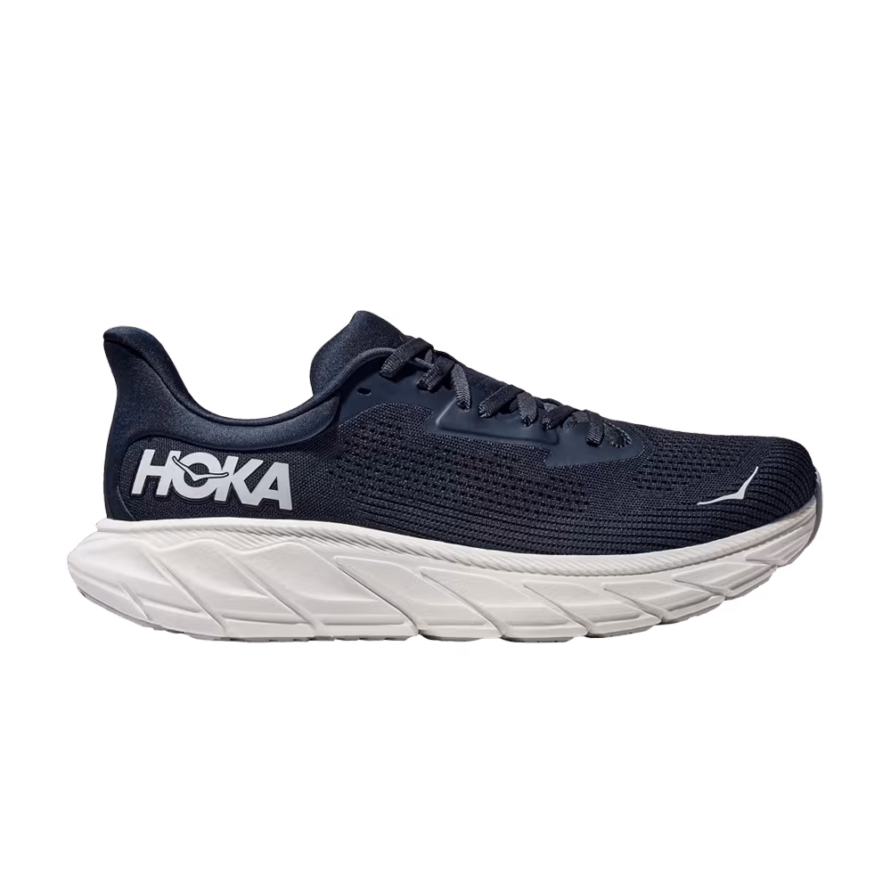 HOKA Arahi 7 Outer Space White