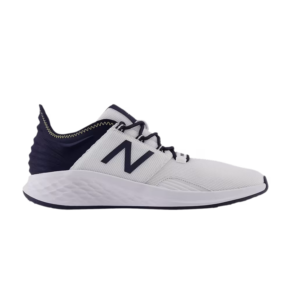 New Balance Fresh Foam Roav Golf 2E Wide White Navy