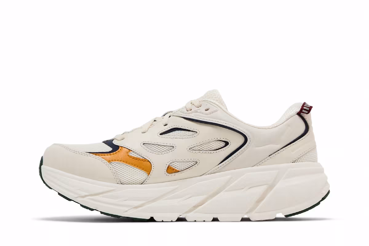 HOKA Clifton L Oatmilk Alabaster, view 4