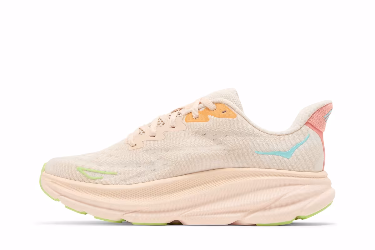HOKA Women's Clifton 9 Vanilla Astral, view 4