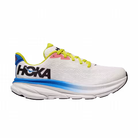 HOKA Clifton 9 Kids 'Blanc De Blanc Virtual Blue'