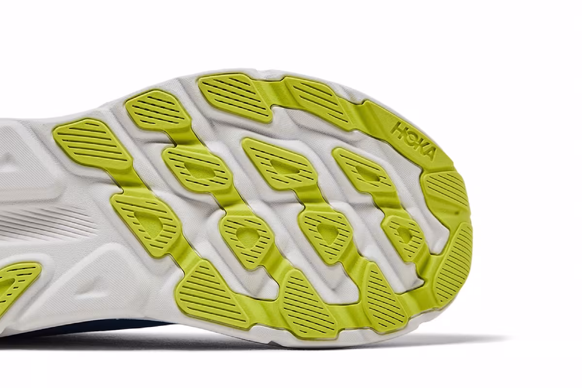 HOKA Clifton 9 Kids Virtual Blue Cerise, view 6