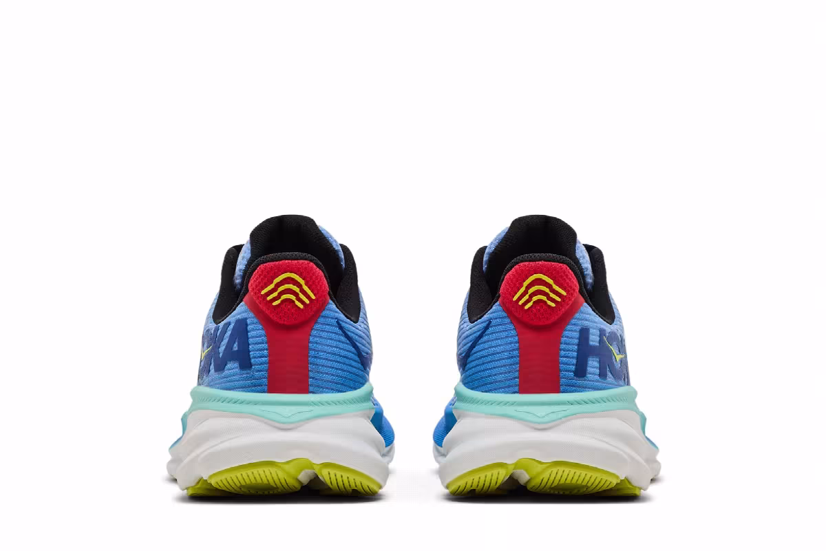 HOKA Clifton 9 Kids Virtual Blue Cerise, view 7