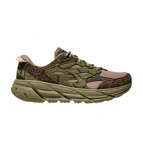 HOKA Clifton L Suede 'Elite Terrain System - Dune Fennel'