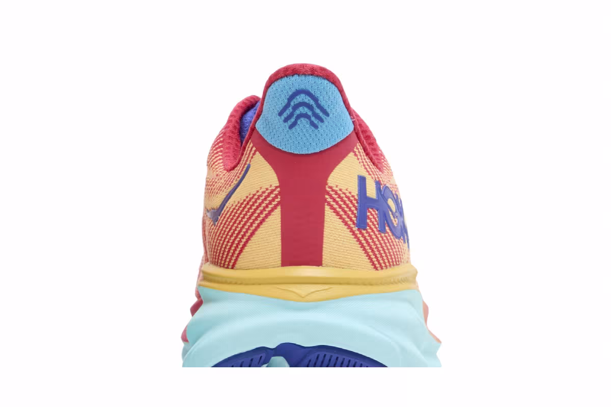HOKA Clifton 9 Cerise Cloudless, view 8