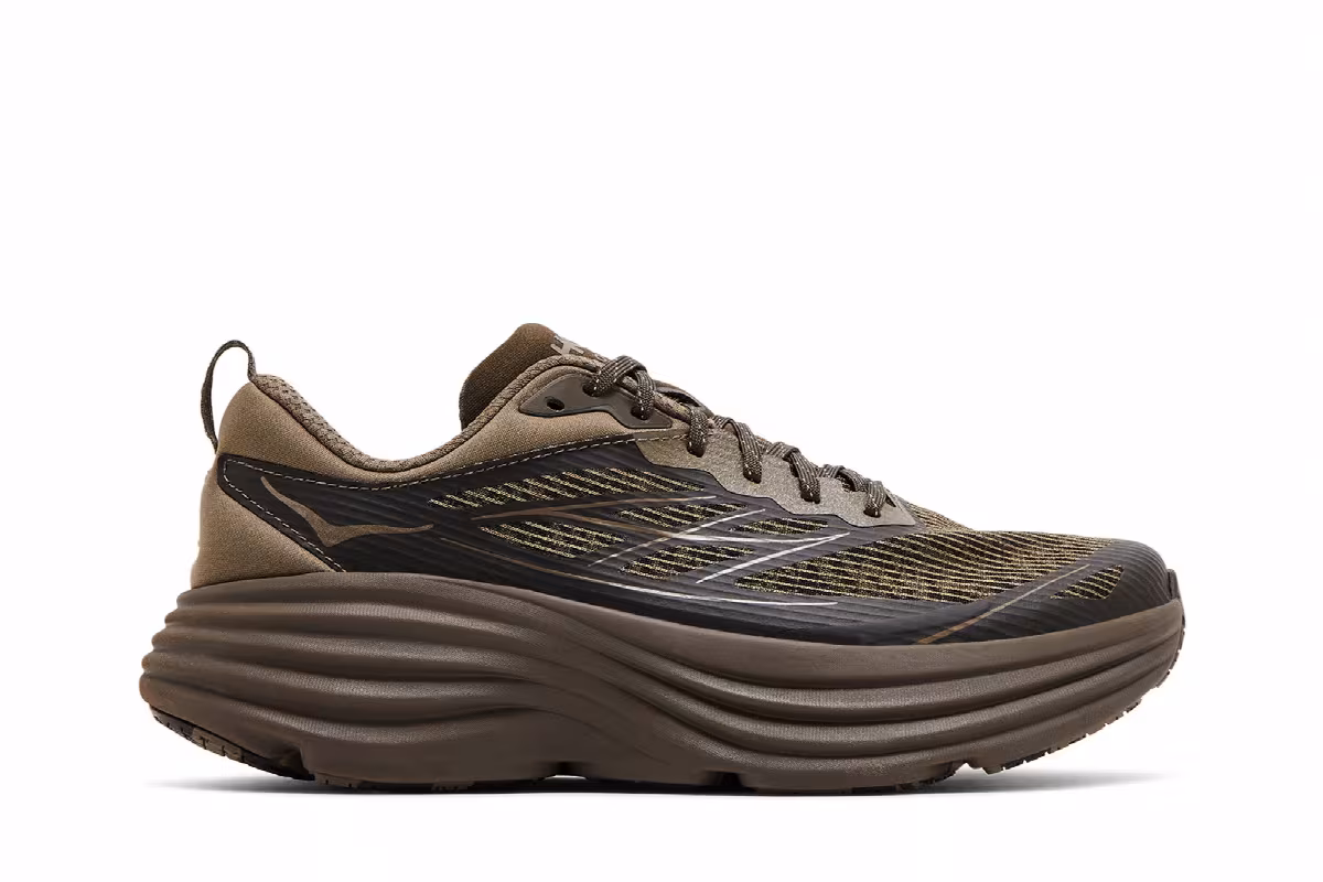 HOKA Bondi 8 Caged Stealth Tech Pack, view 2