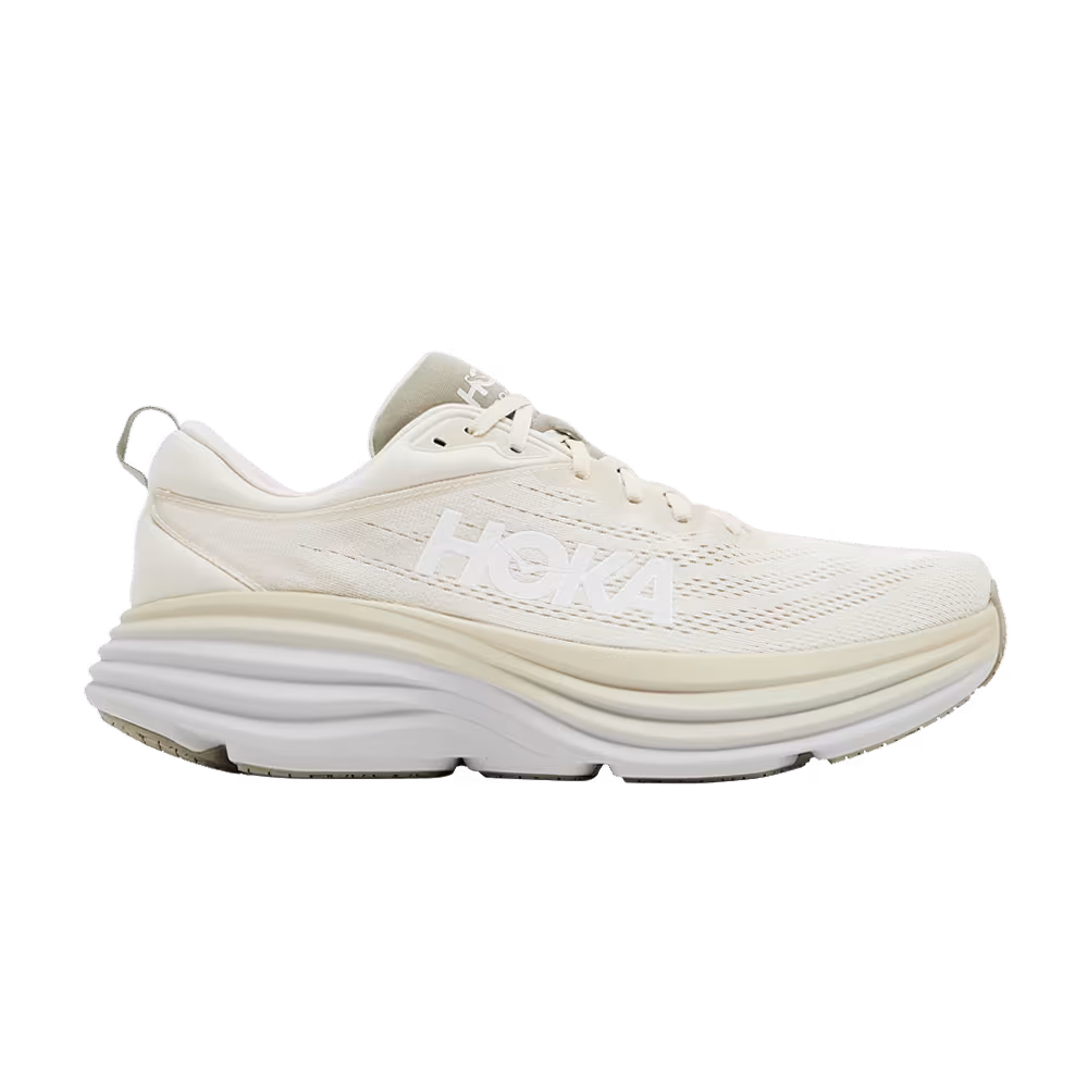 HOKA Bondi 8 Oat Milk Barley