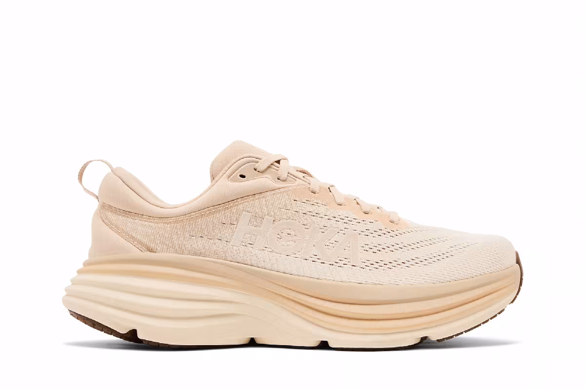 HOKA Bondi 8 Shifting Sand Vanilla, view 2