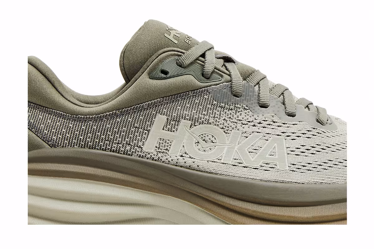 HOKA Bondi 8 Slate Barley, view 3
