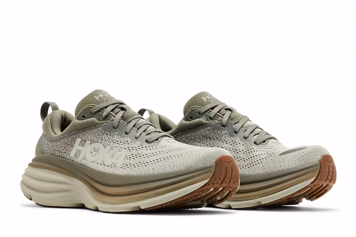 HOKA Bondi 8 Slate Barley, view 9