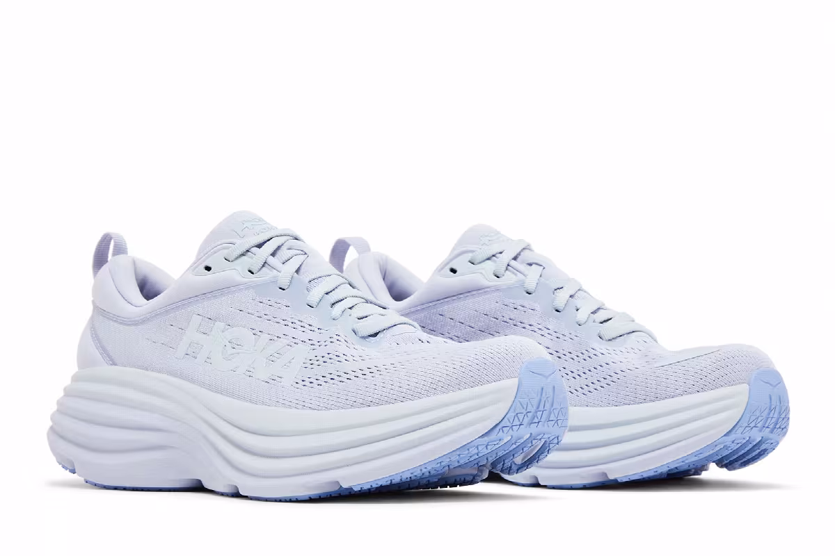 HOKA Women's Bondi 8 Ether Illusion, view 9