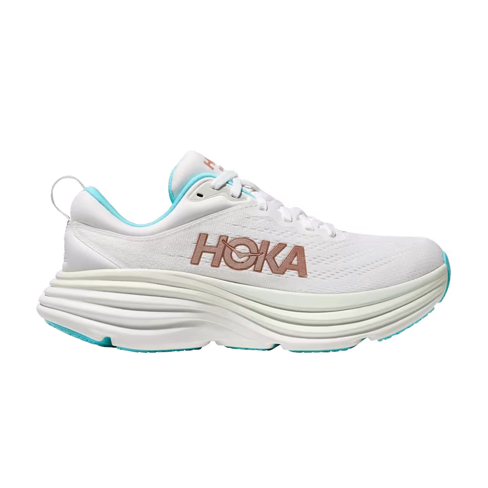 HOKA Women's Bondi 8 Frost Rose Gold