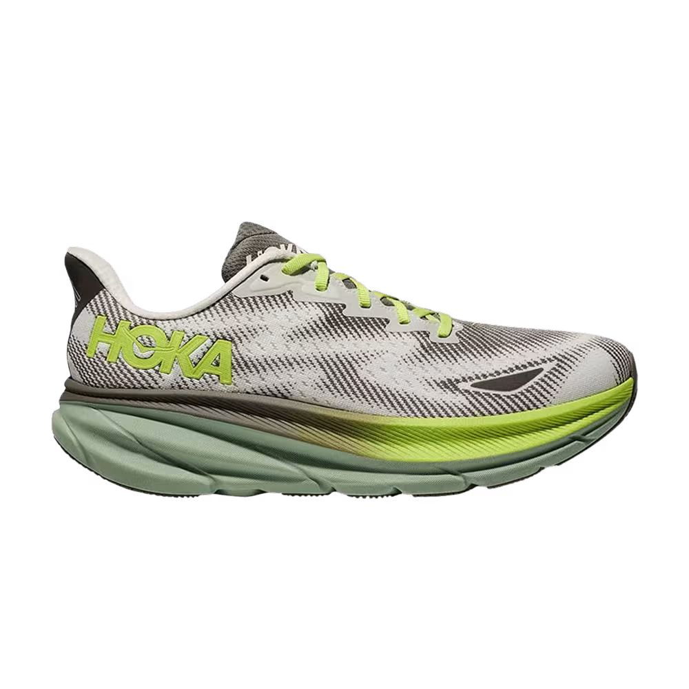 HOKA Clifton 9 GORE-TEX Slate Aloe Vera