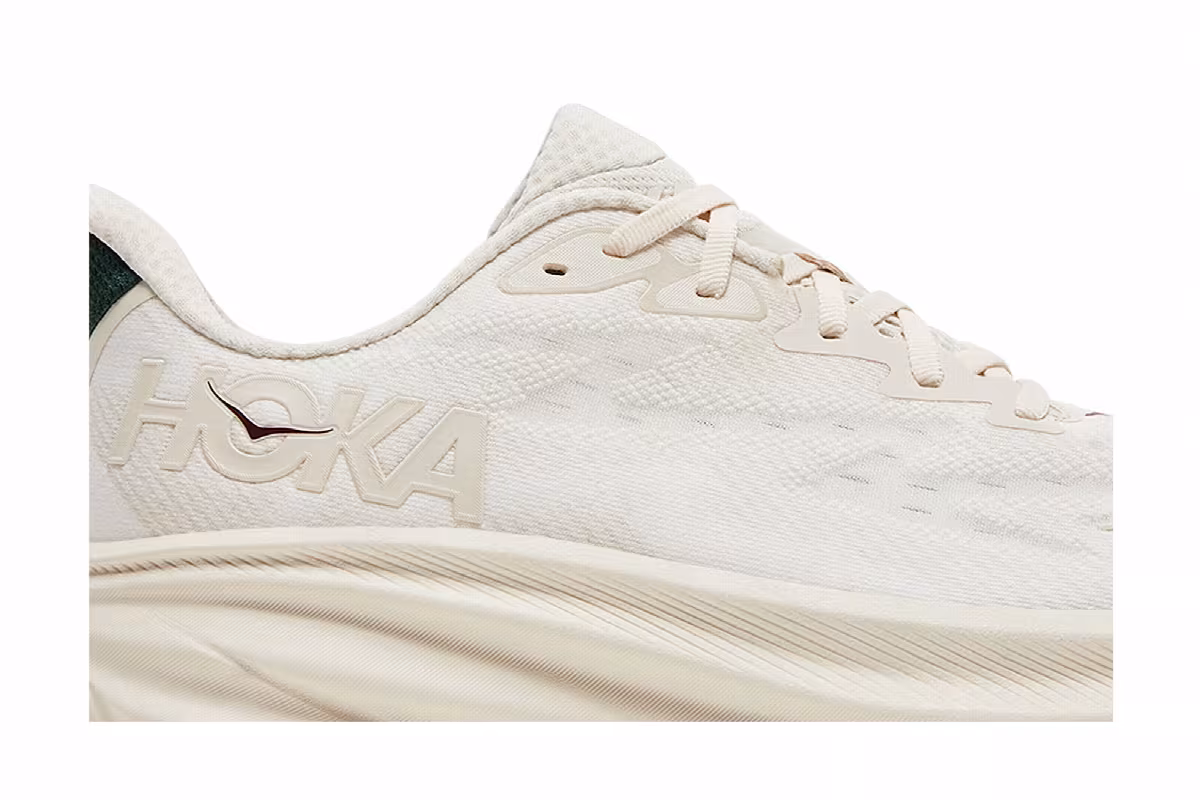 HOKA Clifton 9 Oat Milk Alabaster, view 3