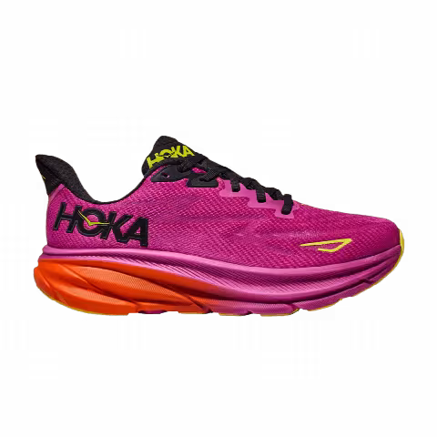 HOKA Wmns Clifton 9 'Fuchsia Black'