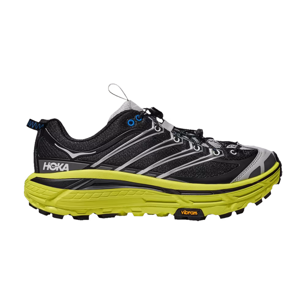 HOKA Mafate Three2 Black Citrus