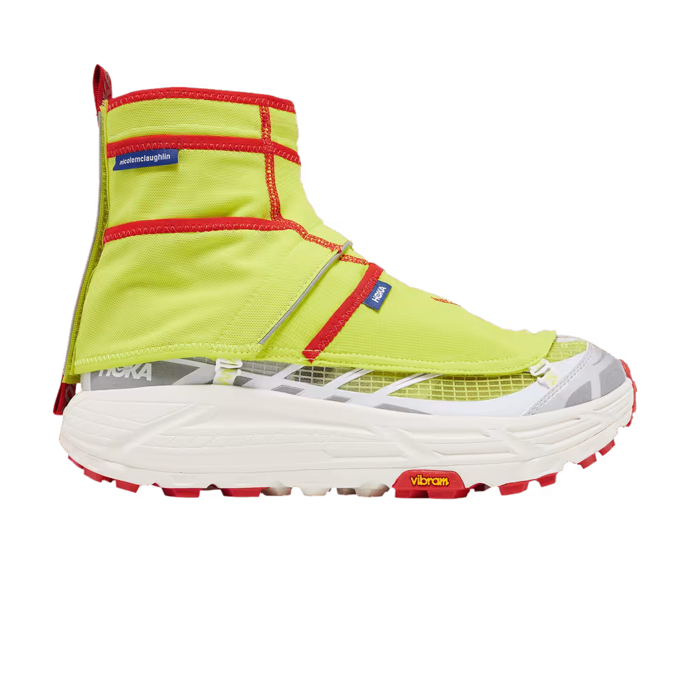 Nicole McLaughlin x HOKA Mafate Three2 White Neon