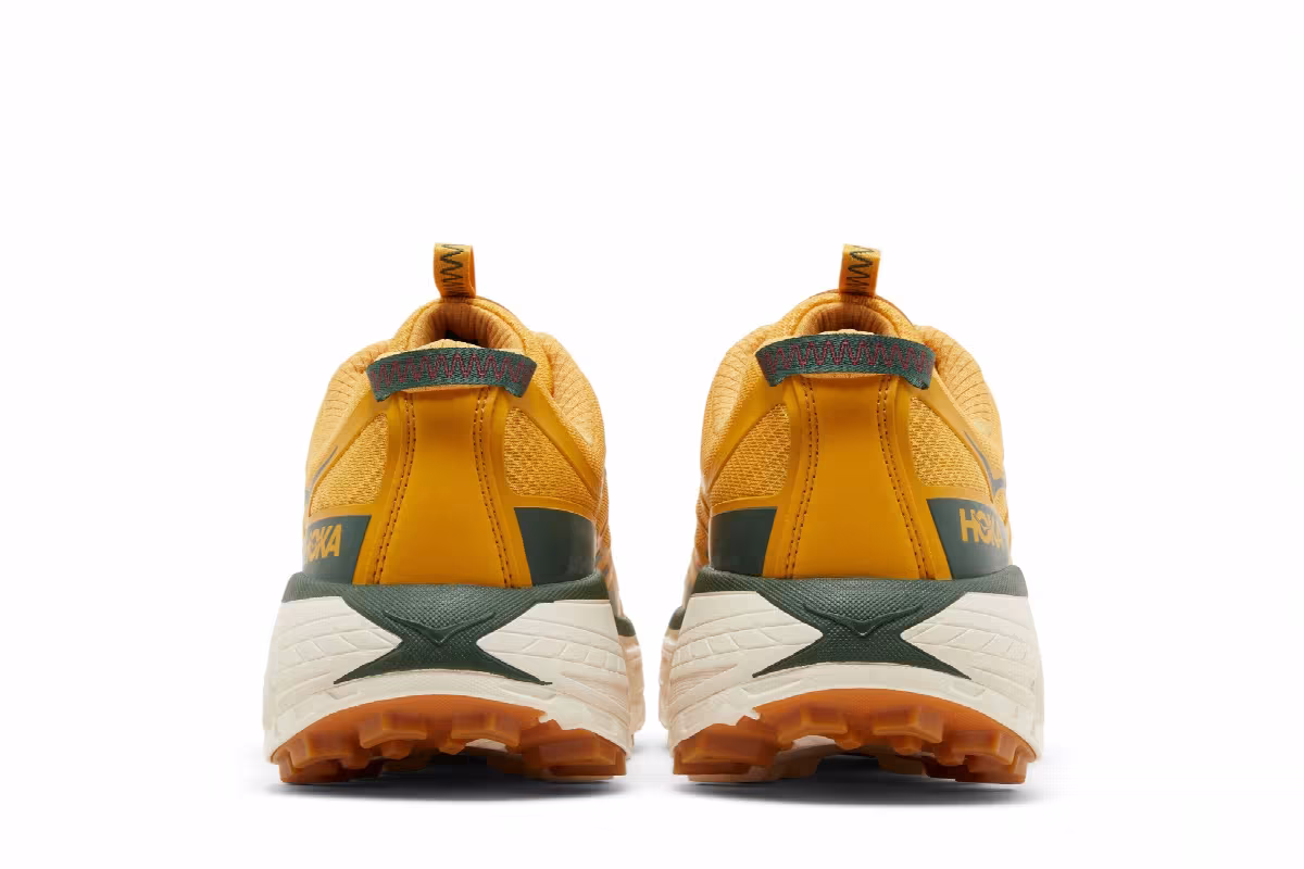 HOKA Mafate Three2 Golden Yellow Eggnog, view 7