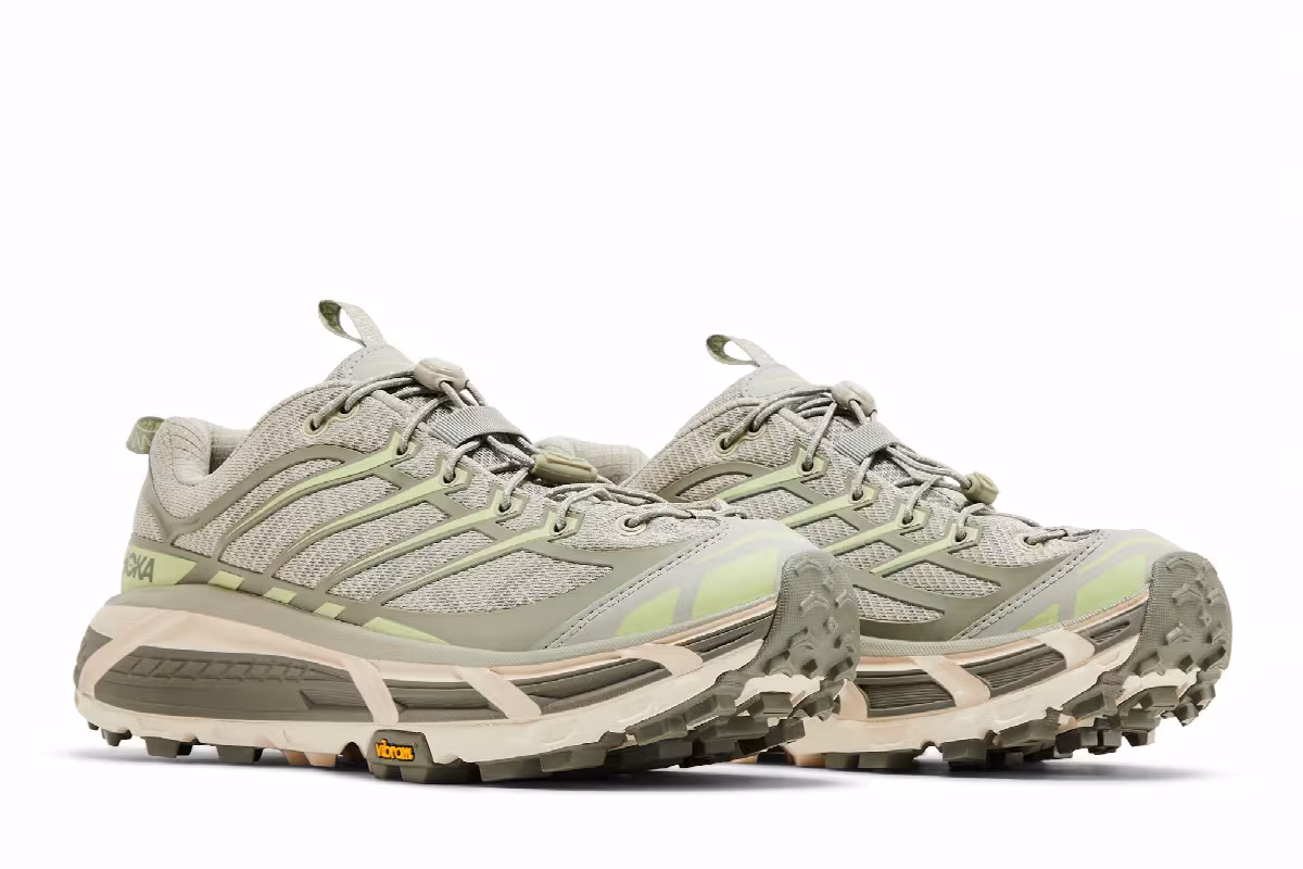 HOKA Mafate Three2 Barley Seed Green, view 9