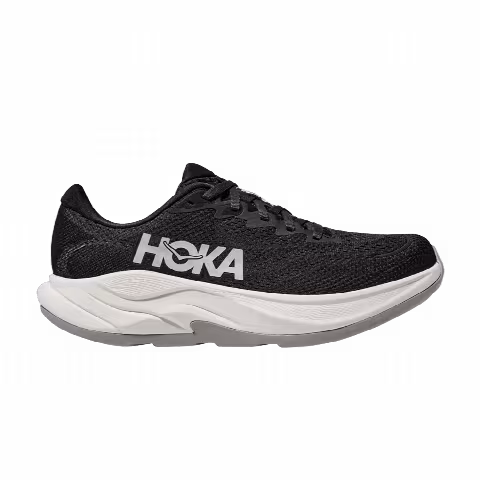 HOKA Rincon 4 2E Wide 'Black White'