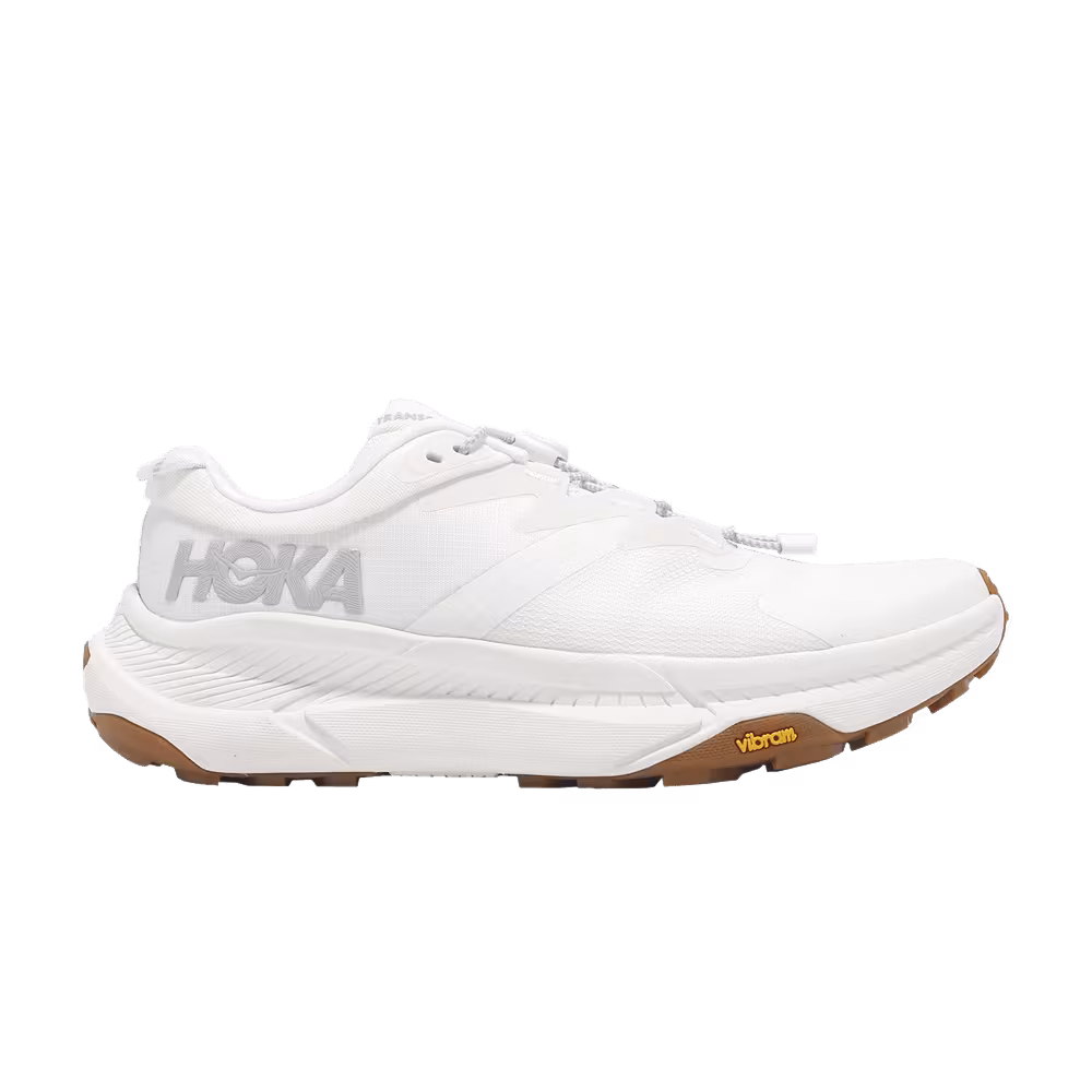 HOKA Women's Transport Wide White Gum