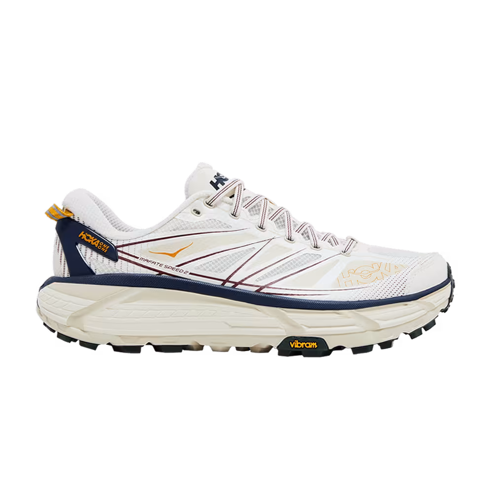 HOKA Mafate Speed 2 Alabaster Oat Milk