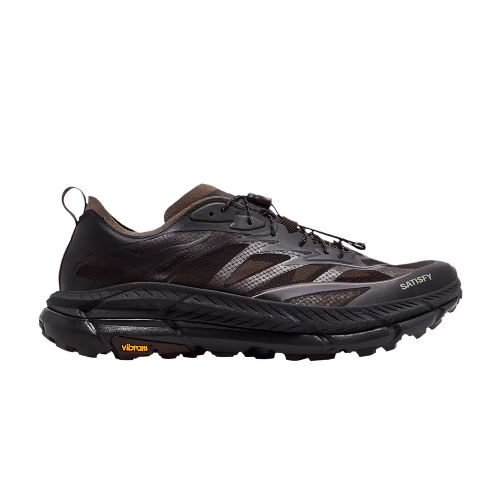 Satisfy x HOKA Mafate Speed 4 Lite Coffee
