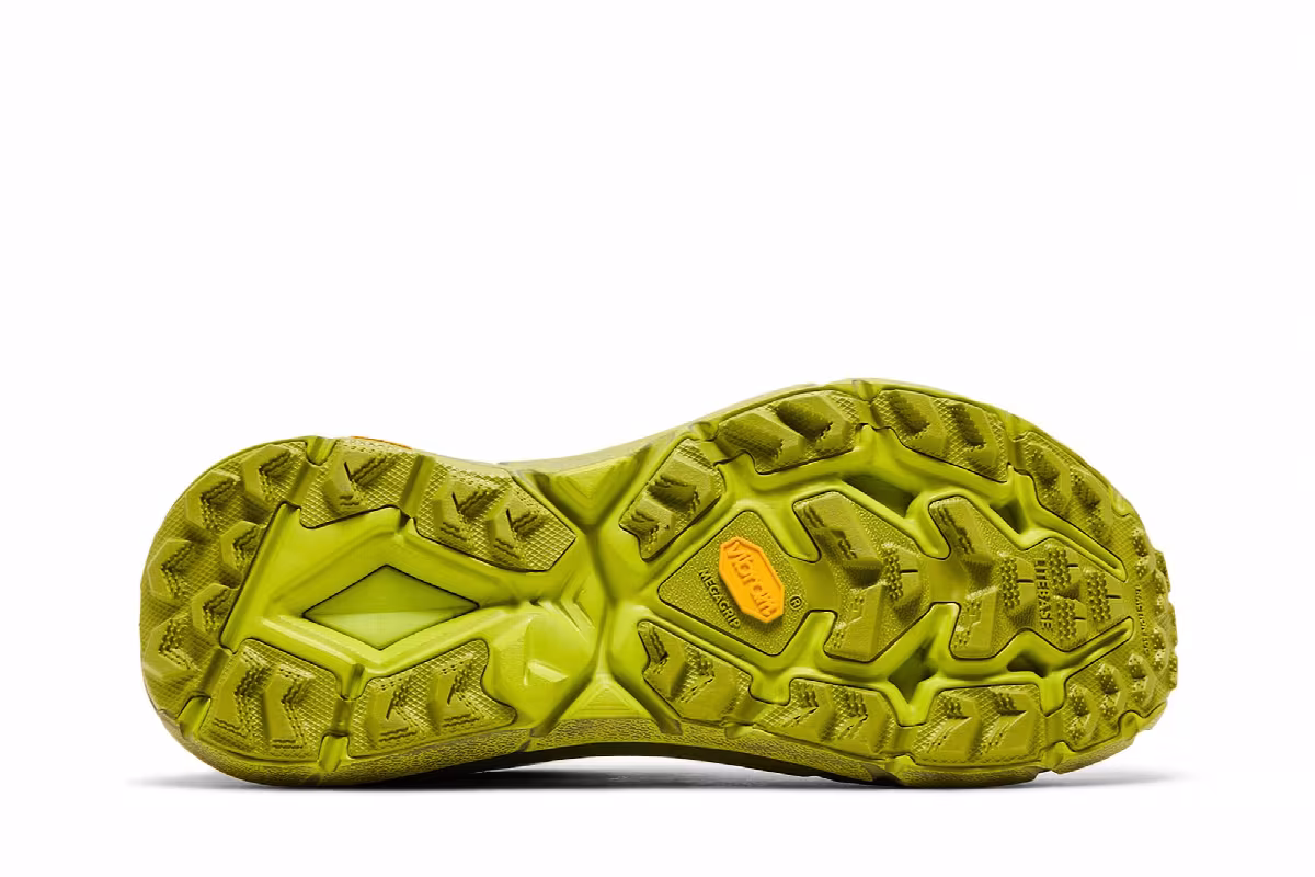 Satisfy x HOKA Mafate Speed 4 Lite Sulfur, view 5