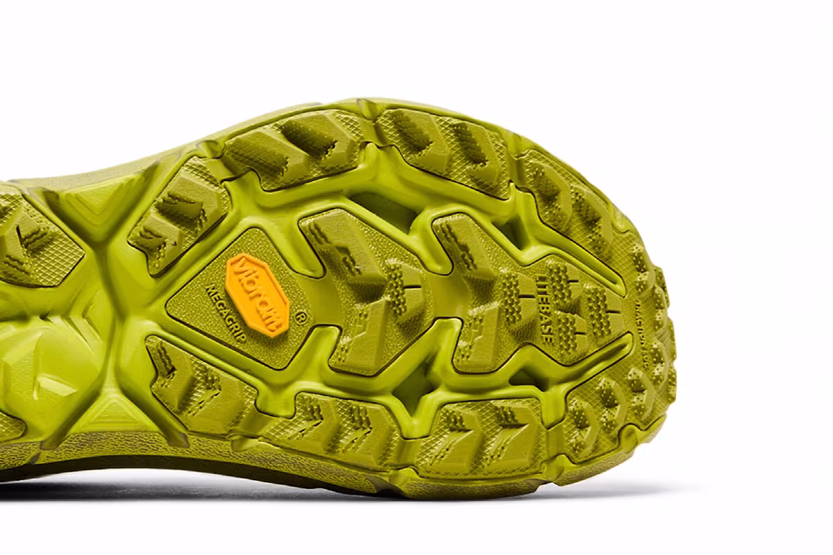 Satisfy x HOKA Mafate Speed 4 Lite Sulfur, view 6