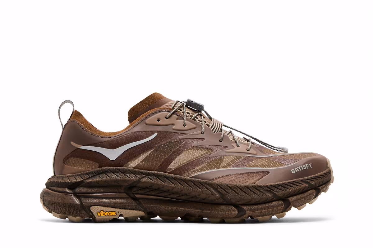 Satisfy x HOKA Mafate Speed 4 Lite Rubber, view 2
