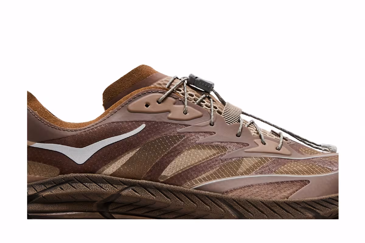 Satisfy x HOKA Mafate Speed 4 Lite Rubber, view 3