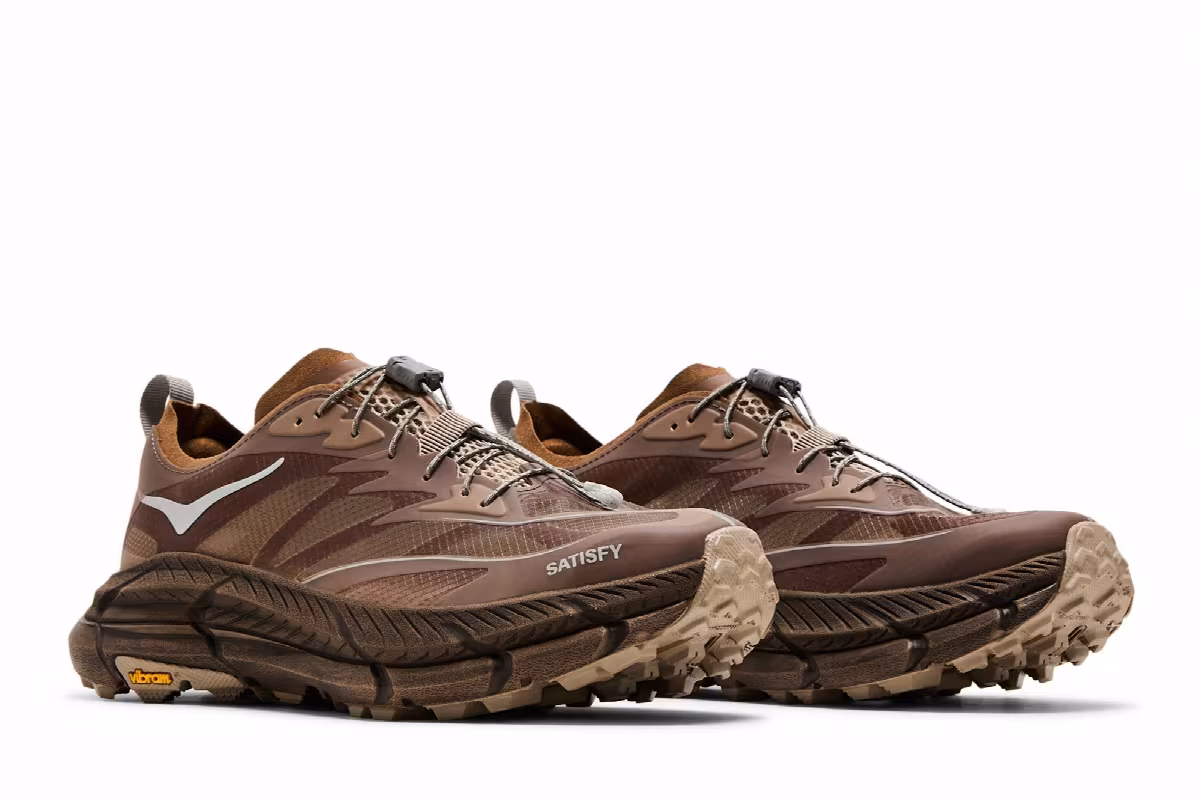 Satisfy x HOKA Mafate Speed 4 Lite Rubber, view 9