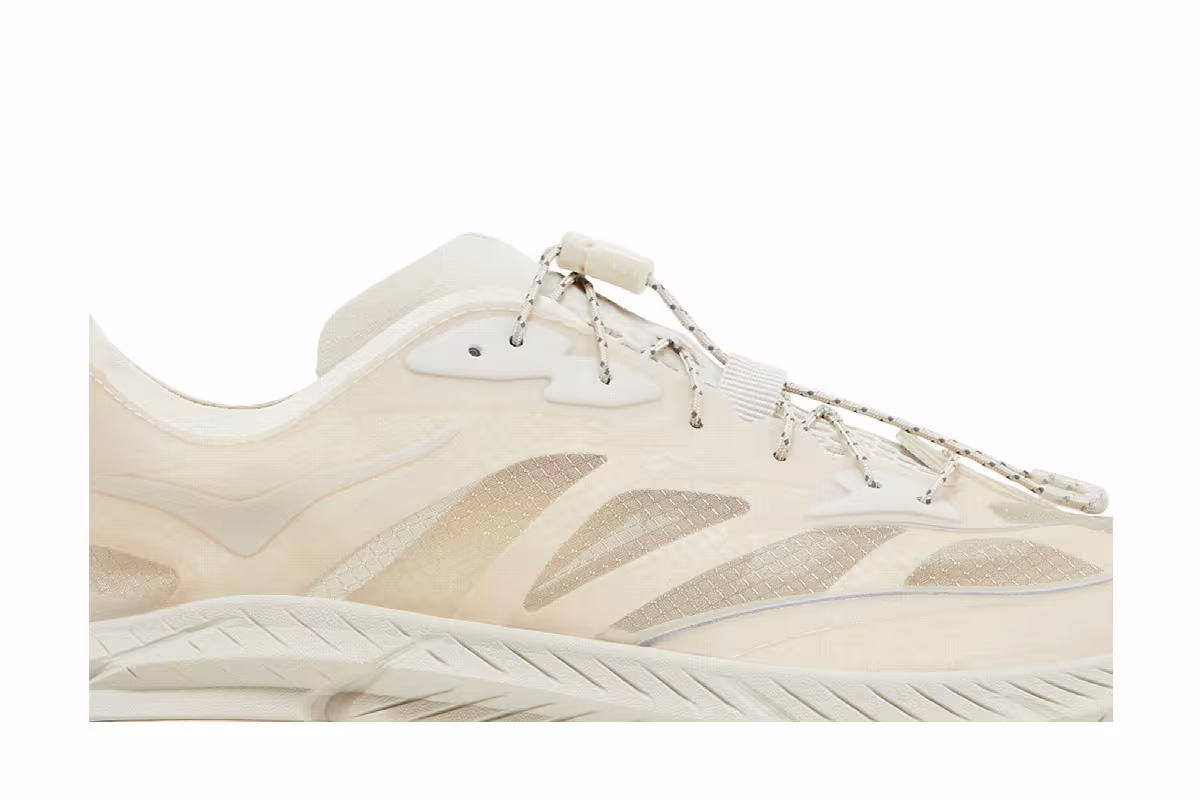 Satisfy x HOKA Mafate Speed 4 Lite Bone, view 3