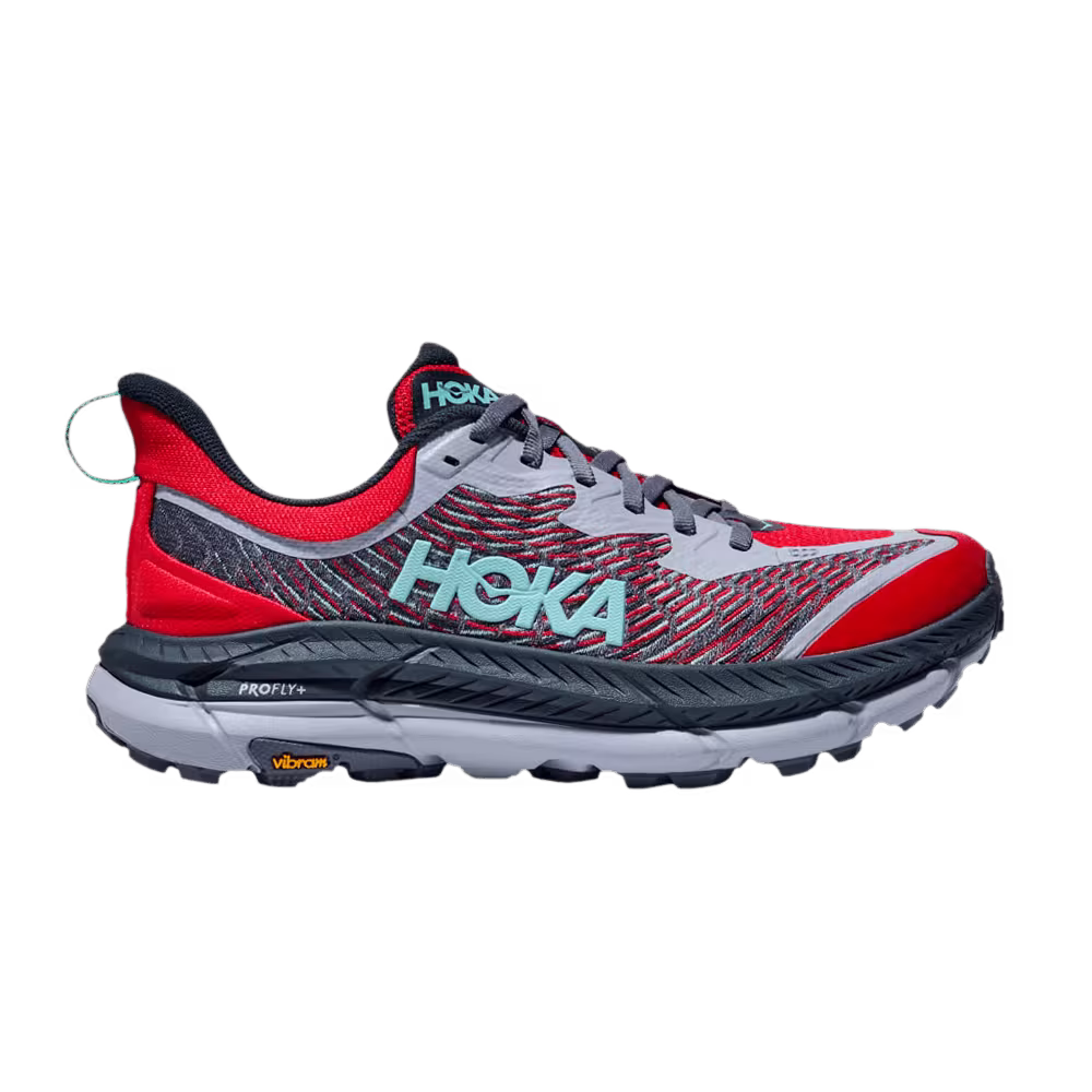 HOKA Women's Mafate Speed 4 Cerise Stormy Skies